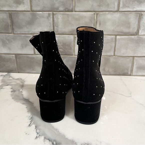 LOFT Studded Ankle Boots - Black/Gold - Picture 4 of 4